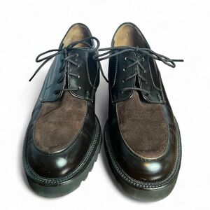 Paul Green Black and Brown Loafers